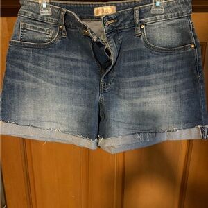 Kut from the Kloth Blue Jean Shorts